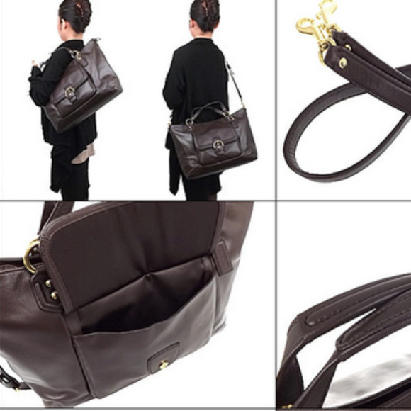 Coach Campbell Izzy LeatherSatchel - Picture 1 of 8